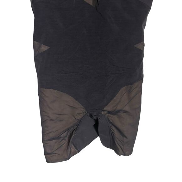 HoneyLove Black Low Back Mid Thigh Shapewear Slimming Compression Bodysuit XL - Picture 4 of 9